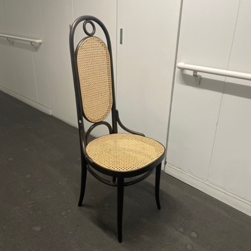 THONET TON ヴィンテージ　ダイニングチェア　ラタン　ダークブラウン
