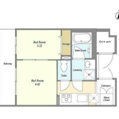 【🏠入居費用（Initial Cost）13.7万円🏠】✨審査に...