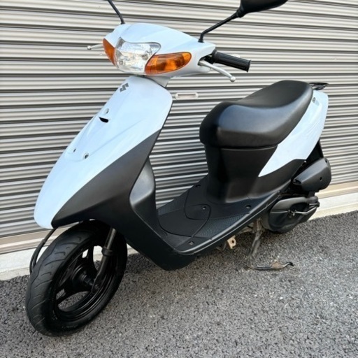 2829.高馬力２スト　レッツII バッテリー新品　千葉県柏市　配送、自走引き取りも可能