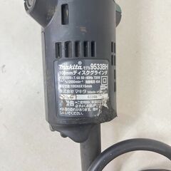 makita マキタ 100mm ディスクグラインダ 9533BH 質屋・リサイクルマート宇部店の画像