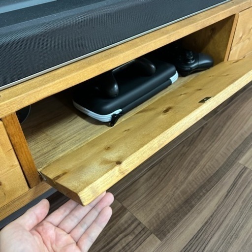 美品　テレビ台 木製 インダストリアル 