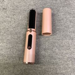 J6N1971 Eawal ヘア アイロン コードレス ヒートブラシ 140～200℃ 温度 調整 持ち運び ヘアアイロン ストレート マイナスイオン 4段階調節 MAX200℃ 105分間使用可能 USB充電式 軽量 コンパクト 家電の画像