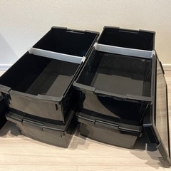 コミック本・小物収納ケース4個組の画像