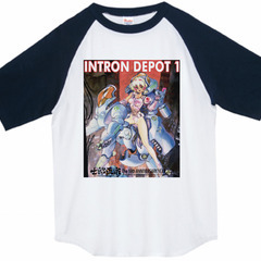 士郎正宗キャラクターＴシャツ　INTRON DEPOT 1　ROUGH