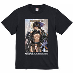 士郎正宗キャラクターＴシャツ　HELLHOUND031