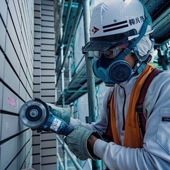 日払い可　タイル工　斫り工　実働7時間！　休み自由　未経験者15000円　女性も活躍してます！の画像