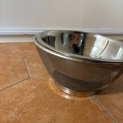 急募 ステンレスボウル＆ザルセットの画像