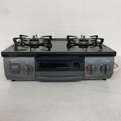 【Rinnai】 リンナイ ガスコンロ ガステーブル 都市ガス用 KSR563BKR 2022年製 J0155