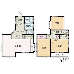 飯能市大字吾野　リフォーム済み、３LDK、敷地内駐車場＆庭付き　一戸建て - 飯能市