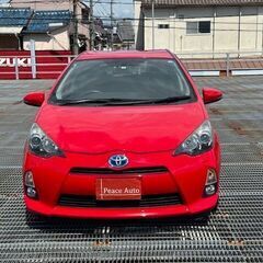 月々２.5万円～　自社ローン歓迎　Ｈ26　アクアＧ　ブラックレザ...