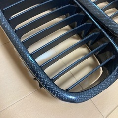 BMW E46 後期クーペ 社外カーボンキドニーグリルの画像