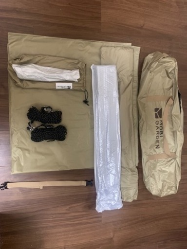 新品　ヘキサタープ　ブラックコーティング