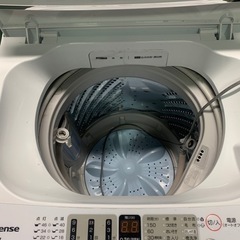 洗濯機　5.5キロ の画像