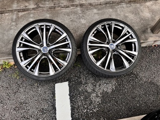 【早期取引希望】20インチタイヤ付きホイール 4本