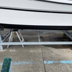 篠澤さま専用　船台　25〜30FT用　ドブメッキの画像
