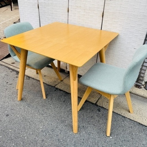 《売約済》【武蔵小山店】 ニトリ　NITORI ダイニングセット　ダイニングテーブル　ダイニングチェア　回転　椅子　イス　回転イス　フ