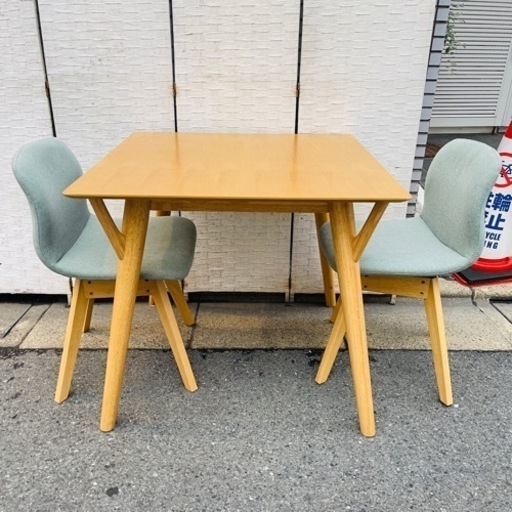 《売約済》【武蔵小山店】 ニトリ　NITORI ダイニングセット　ダイニングテーブル　ダイニングチェア　回転　椅子　イス　回転イス　フ