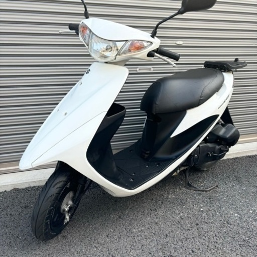 2831.安心のFIモデル　アドレスv50  白メーター　バッテリー、シート、ミラー新品　千葉県柏市　配送、自走引き取りも可能