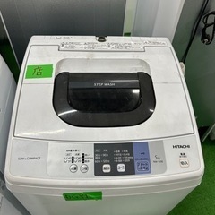 早い者勝ち大セール‼️‼️＋ご来店時、ガンお値引き‼️HITACHI(日立) 2018年製5.0kg 洗濯機?