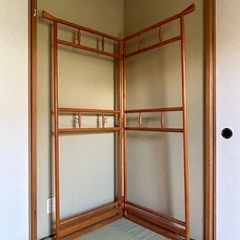 家具 コーナーハンガーラック