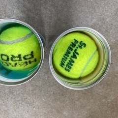 テニスボール計8球の画像