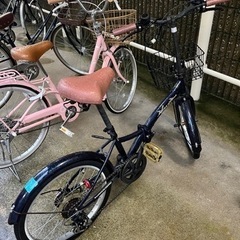 自転車 折り畳み自転車 　クロスバイク　　　の画像