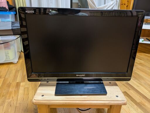 2012年製AQUOS 22V SHARP液晶カラーテレビ B-CASカードなし