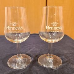 Hennessy　グラス　2個