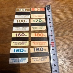 昭和の路線バス回数券