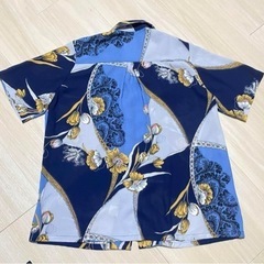 Fashion Royal / 日本製ヴィンテージシャツ / チューリップ柄の画像