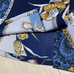 Fashion Royal / 日本製ヴィンテージシャツ / チューリップ柄の画像