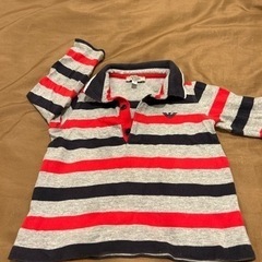 キッズ　ベビー服　
アルマーニの長袖シャツ　