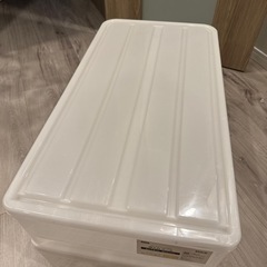 ニトリ押入れ収納ケースの画像