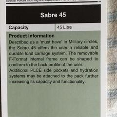 カリマーSFsabre45の画像