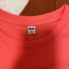 ユニクロ　カラーTシャツの画像