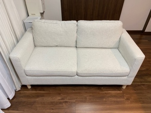 ソファ　IKEA ペルプ　2人掛けソファ