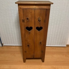 ハート キャビネット カントリー家具