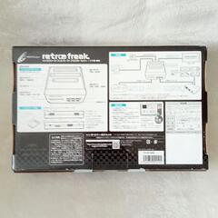 【新品・未使用】レトロフリーク (レトロゲーム互換機) (コントローラーアダプターセット)限定カラー《ブラック》の画像