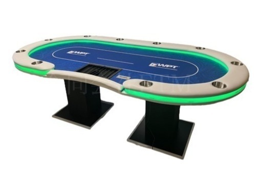 新品未使用　ラグジュアリーLEDポーカーテーブル ダイニングトップ付き
