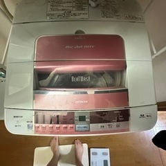 HITACHI  INVERTER BW-7TV 7kg 洗濯機の画像