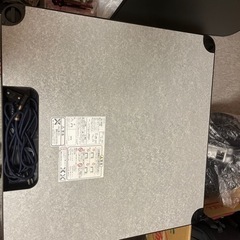 今月20日に取りに来られる方【0円】こたつ