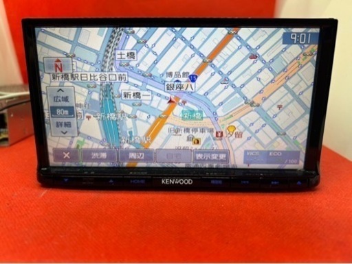 KENWOOD 2023年地図　MDV-D403 新品バックカメラ付フルセット