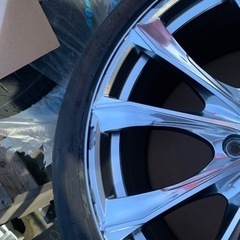 トラフィックスターzxホイールタイヤ4本セットの画像