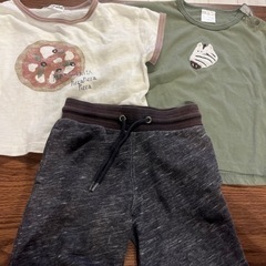 バースデイ　男の子　90センチ子供用　Tシャツとボトムスセット