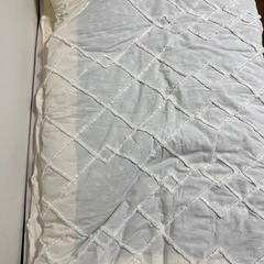 【平日夜のみ】掛け布団 ニトリのカバー付き
