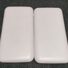 モバイルバッテリー未使用品2個