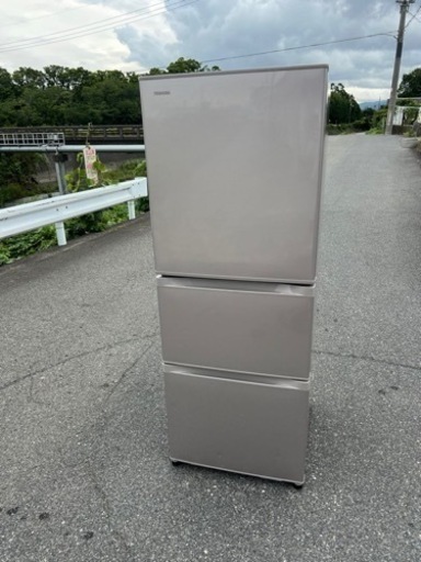 ☘️大阪市から阪南市まで配達設置無料東芝冷蔵庫自動製氷機340Ｌ保証有り