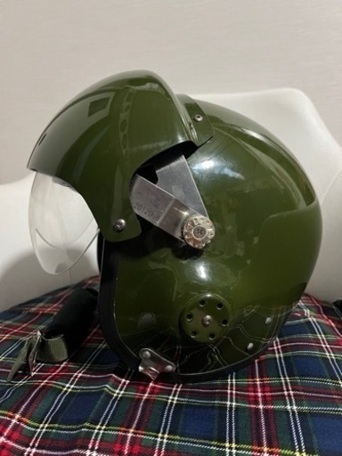 未使用旧ソ連式 空軍ミグ戦闘機パイロット用ヘルメットダブル