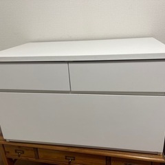 ニトリ　2段ローチェスト