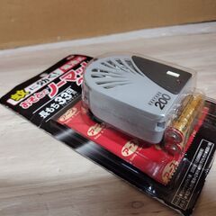 未使用品　アースノーマット 蚊に効くおそとでノーマット 虫よけ器具 200時間　1日6時間使用で33日も効果が長続きします の画像